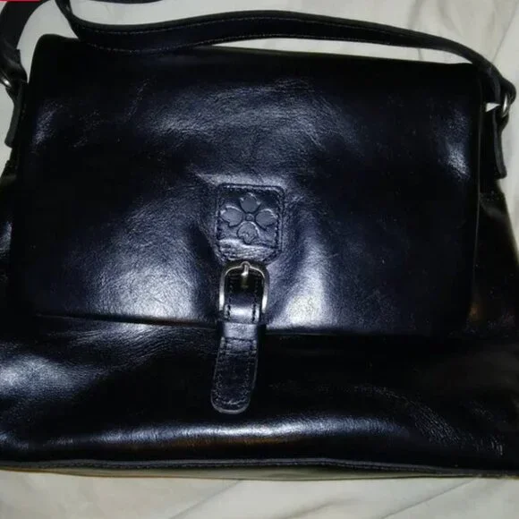 Patricia Nash Mili Leather Medium Crossbody w/ Coin Pouch & DustBag NWOT - Picture 2 of 9